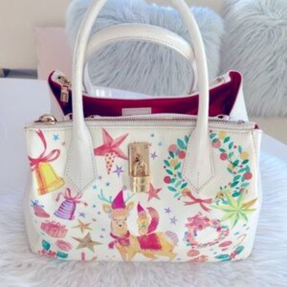 Authentic Samantha Thavasa Japan Limited Edition LINEA J.  2-Way Shoulder Bag - Picture 5 of 14